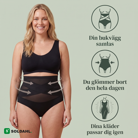 Så funkar Bellina: korsade 360-band samlar magen, sitter kvar hela dagen
