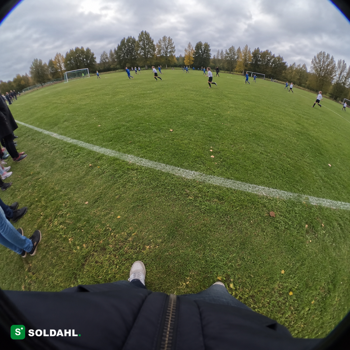Exempel pa synfalt - barnens fotbollsmatch