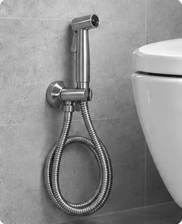 Duschslang vid WC