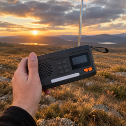 Soldahl® Stormvakt | Nödradio med DAB+, powerbank och ficklampa