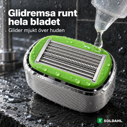 Glidremsa runt hela bladet på Blankrak