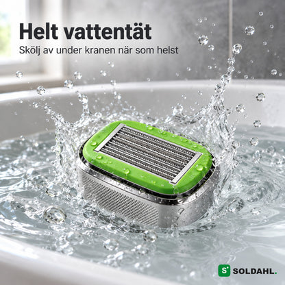 Blankrak är helt vattentät och kan sköljas under kranen