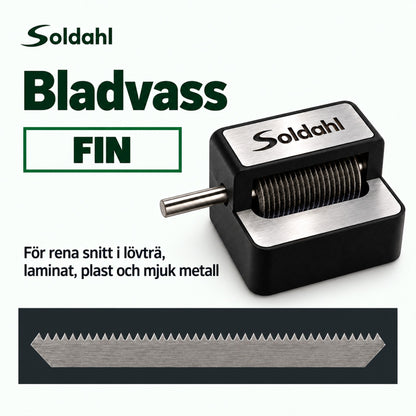Bladvass FIN för rena snitt i lövträ