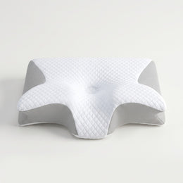 Soldahl® NeckCalm ergonomisk cervikalkudde med armfickor | memory foam, två höjder