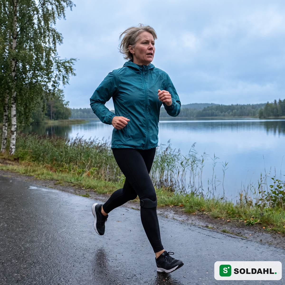 Soldahl Vidare buren under löprundan