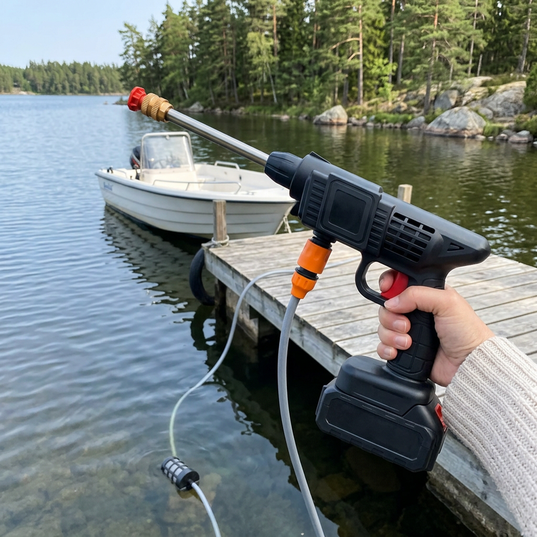 Båten vid bryggan