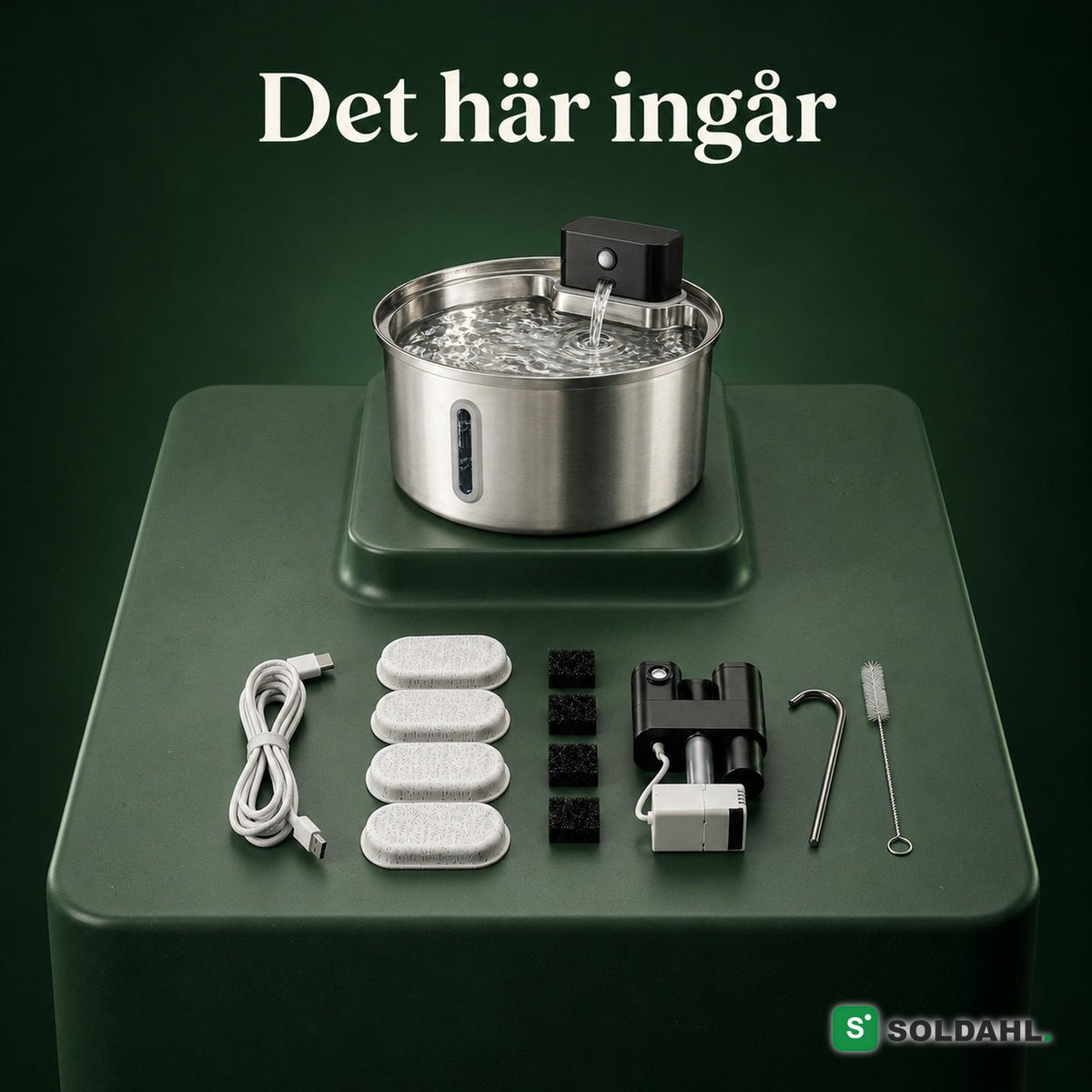 Det som ingar filter usb borste pump