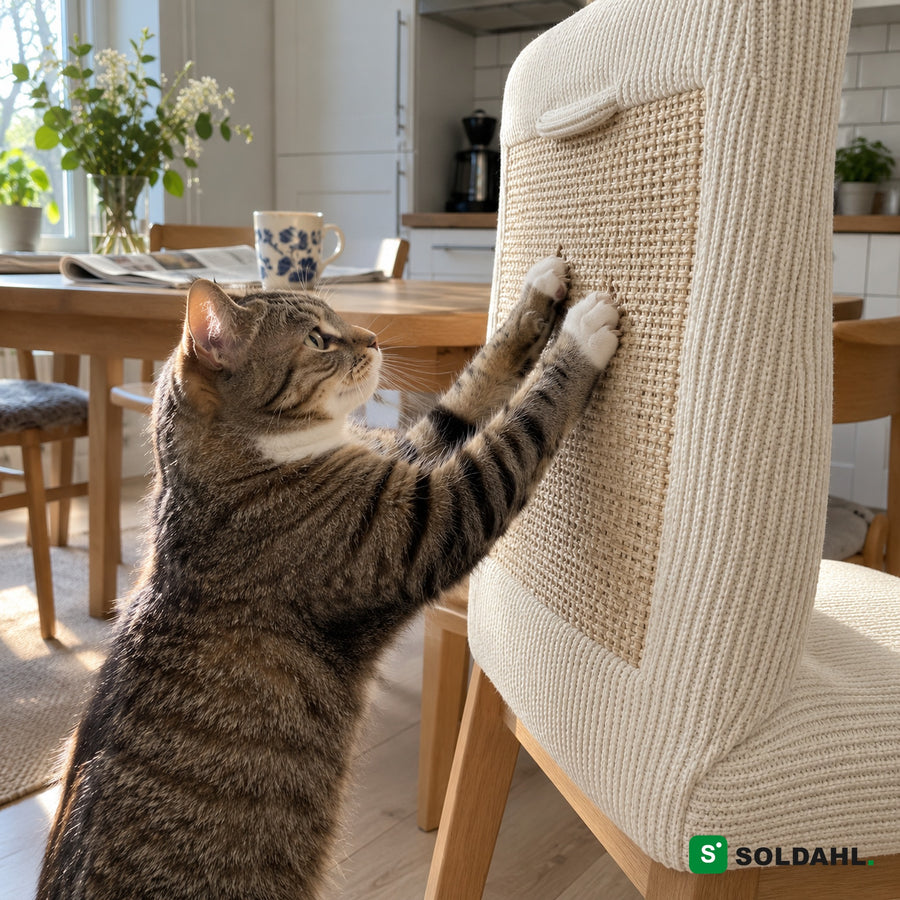 Du älskar katten, men stolarna är sönderklösta