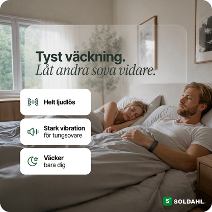 Tyst väckning, låt andra sova vidare