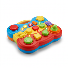 Plastleksak med batteri