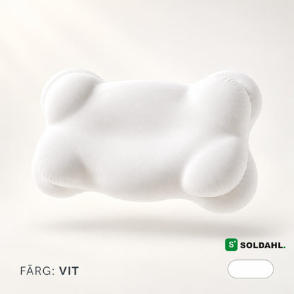 Ergonomisk molnkudde i färgen vit