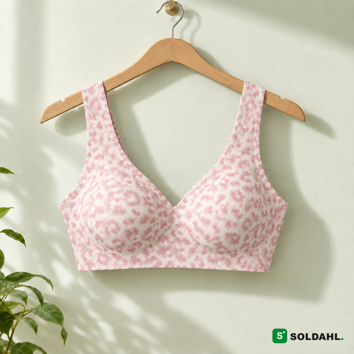 Soldahl Mjuklyft leopard vit/rosa