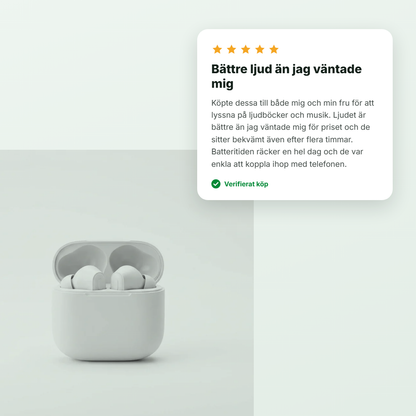 Recension: bättre ljud än jag väntade mig