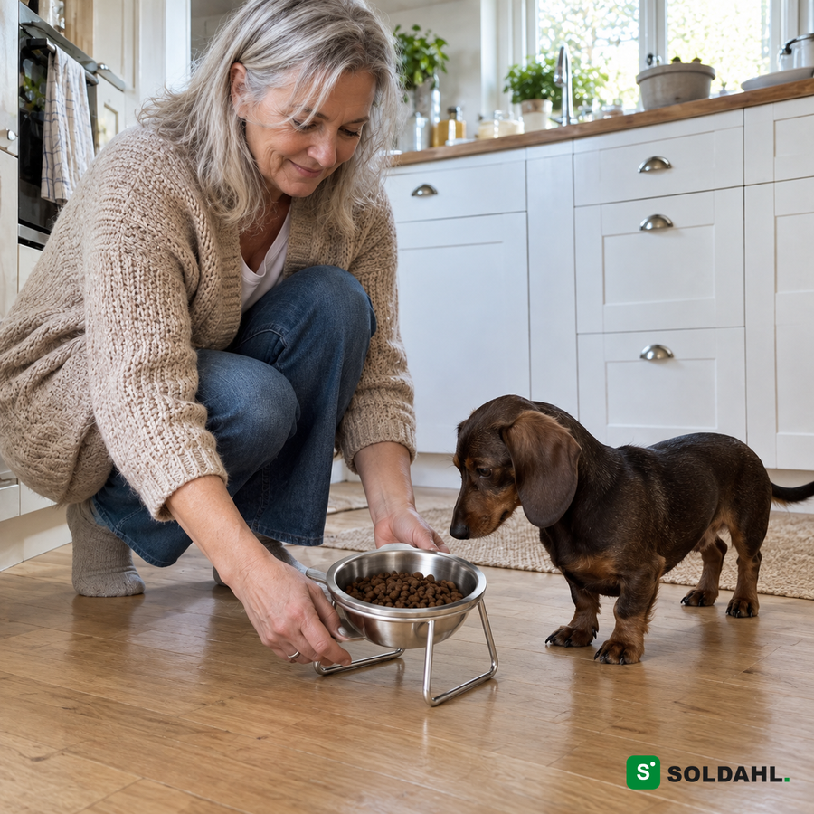 Din hund är inte problemet, skålen på golvet är det