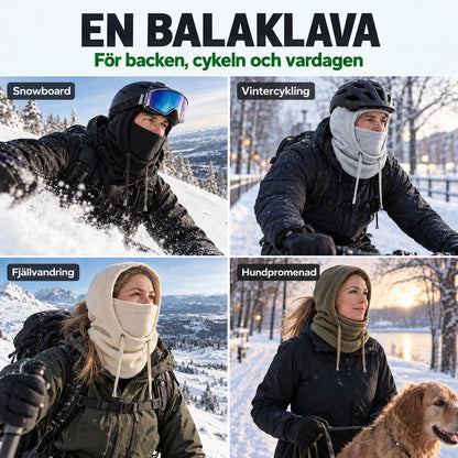 FrostGuard för snowboard, vintercykling, fjällvandring och hundpromenad