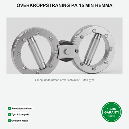 Soldahl Gripp Pro overkroppstraning pa 15 min hemma