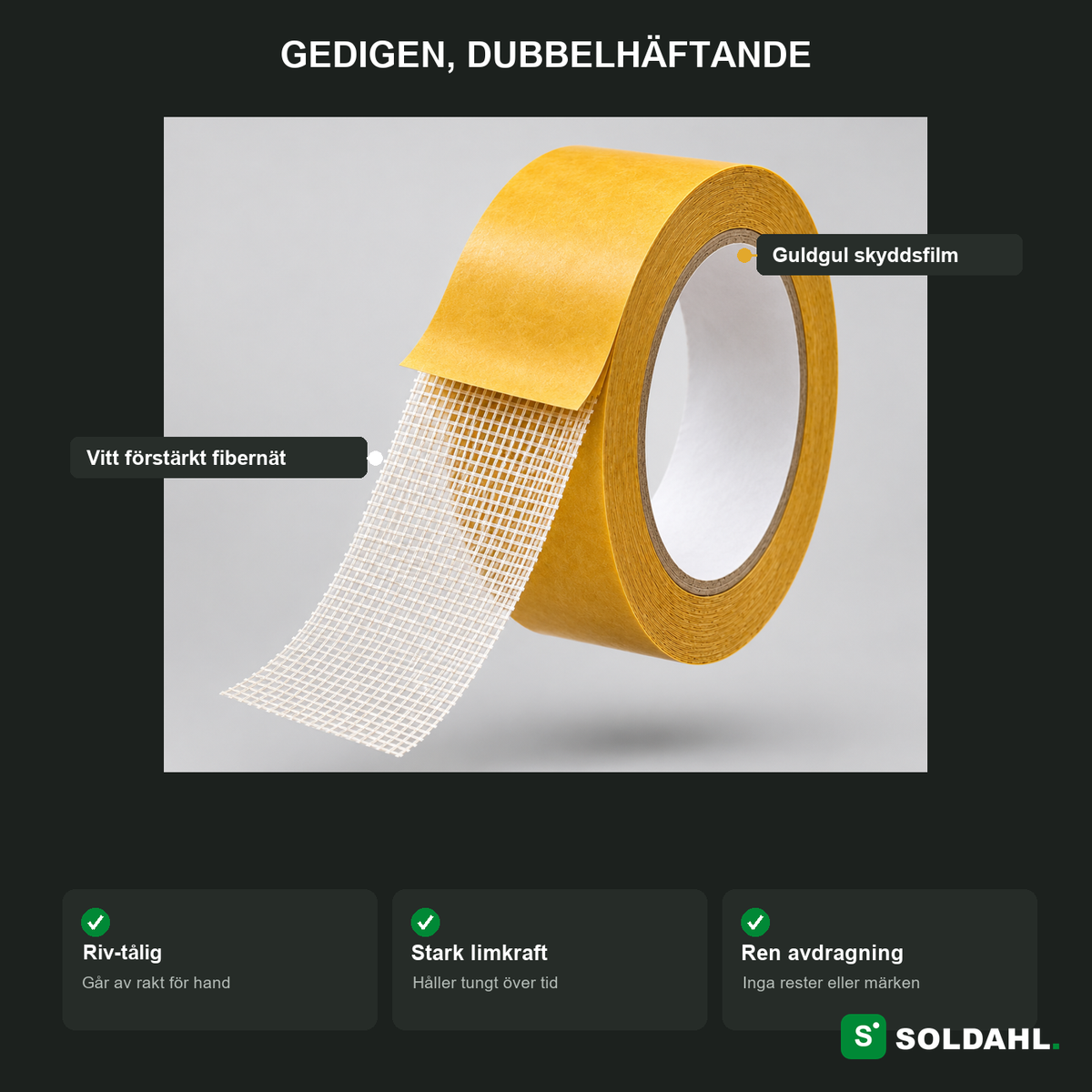 Gedigen dubbelhäftande hjälte