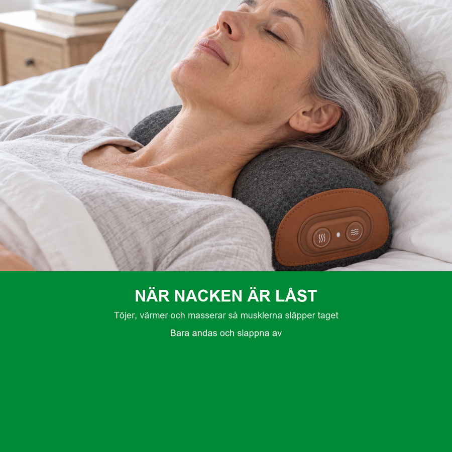 Stelheten sitter i nacken, men börjar oftast i axlarna och en dag framför skärmen.