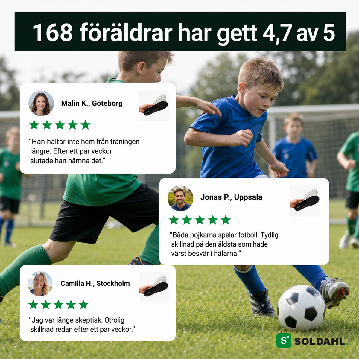Recensioner från föräldrar om Soldahl Stegra