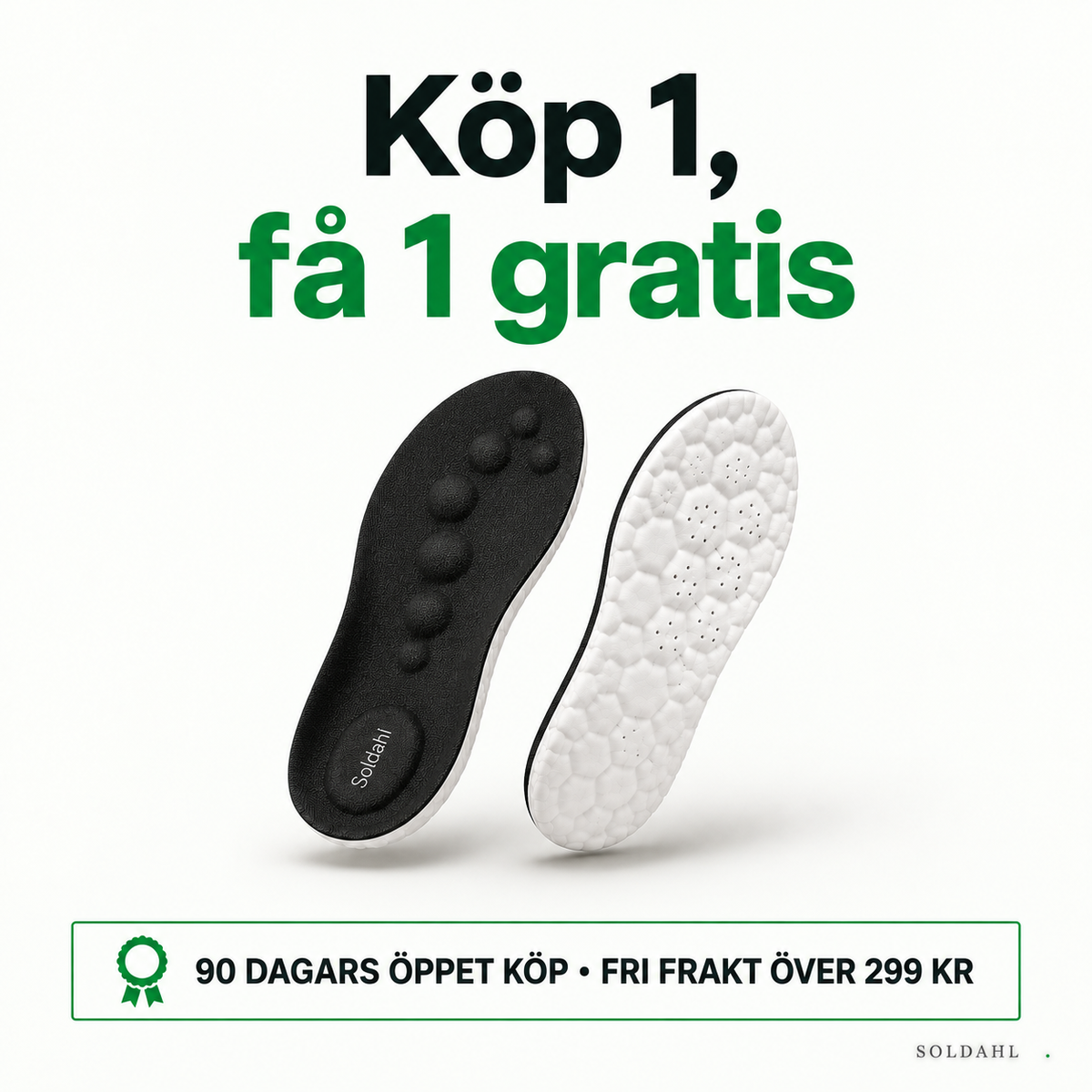 Soldahl Stegra inläggssula för barn, köp 1 få 1 gratis