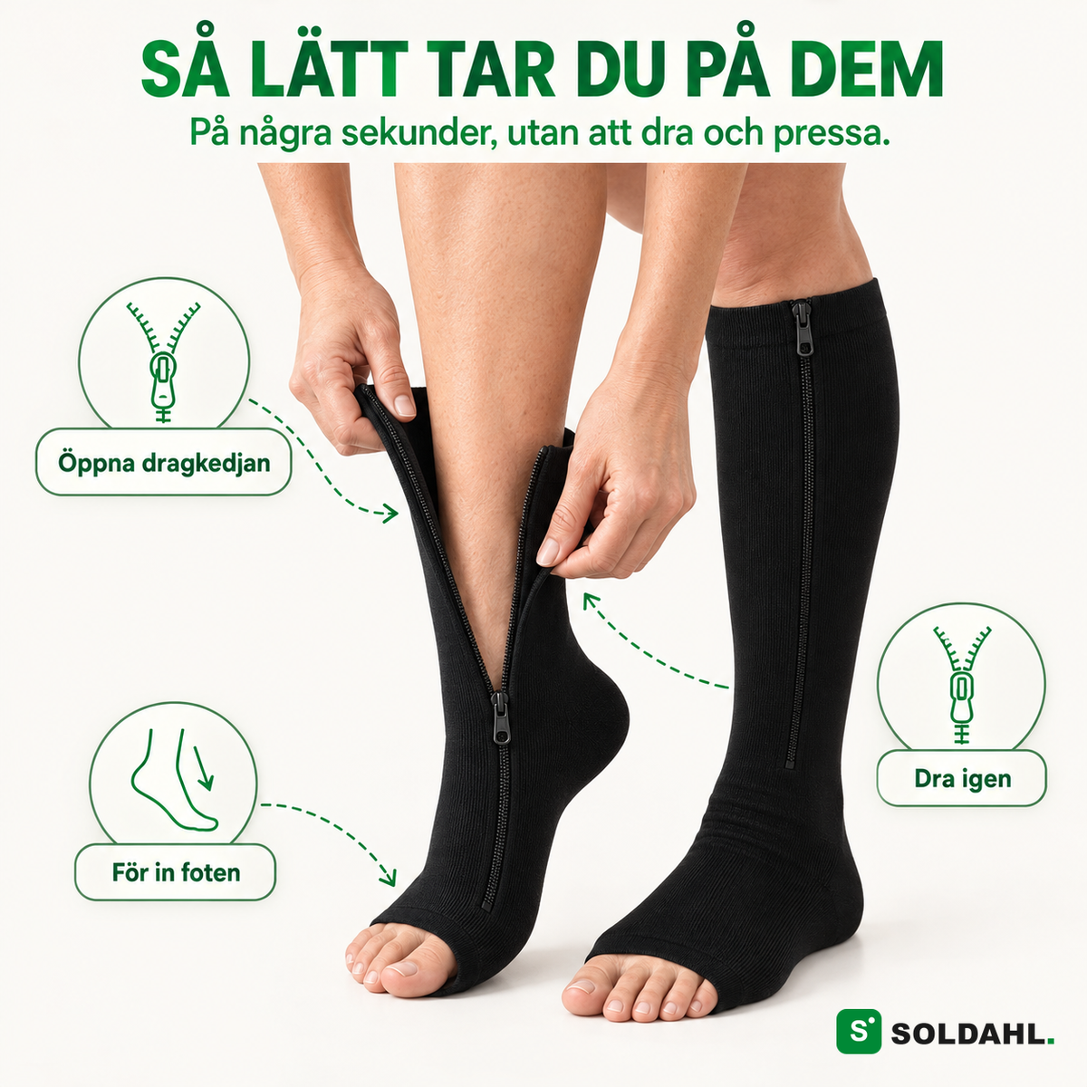 Så lätt tar du på dem