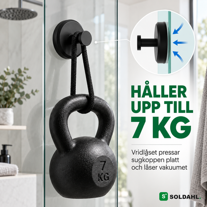 Håller upp till 7 kg