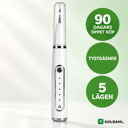 Soldahl Tandro tandstensborttagare för hund med fem lägen och 90 dagars öppet köp