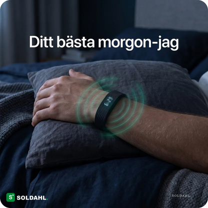 Vibrationsväckarklocka på handleden