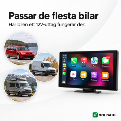 Vägro passar de flesta bilar, skåpbilar och husbilar med 12V-uttag